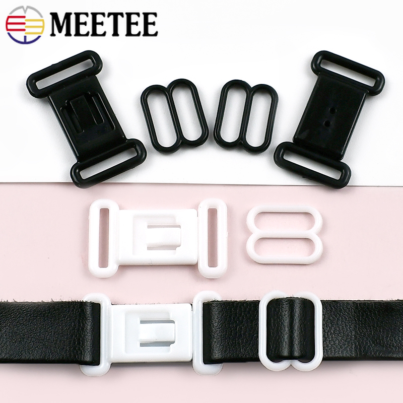 Nursing Bra Clip - 30/50Pcs Meetee Plastic Bra Buckles 12.5mm