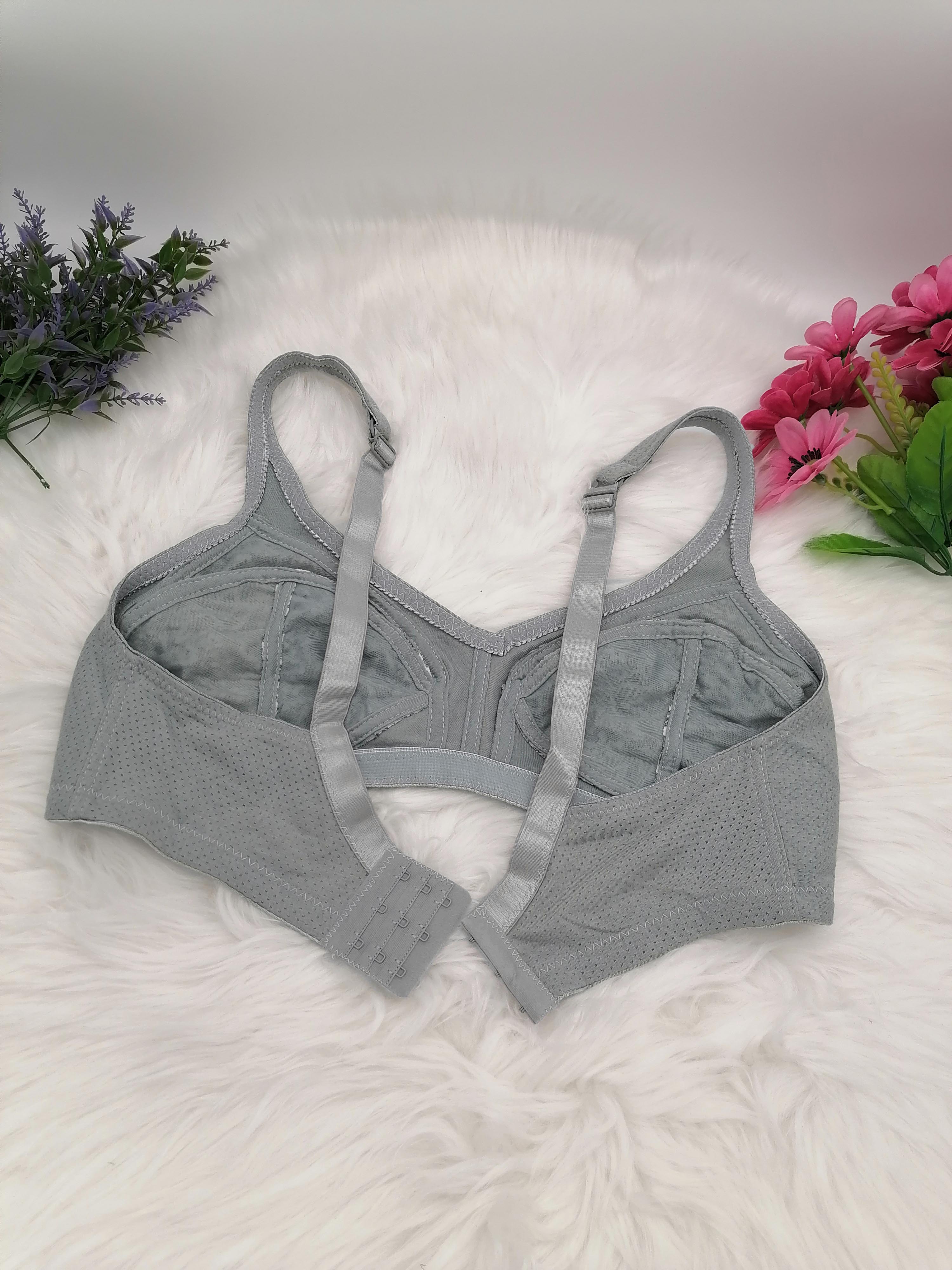 Women's Bra Large Cup C D E F  - Cotton Bra Everyday avaliação e preço