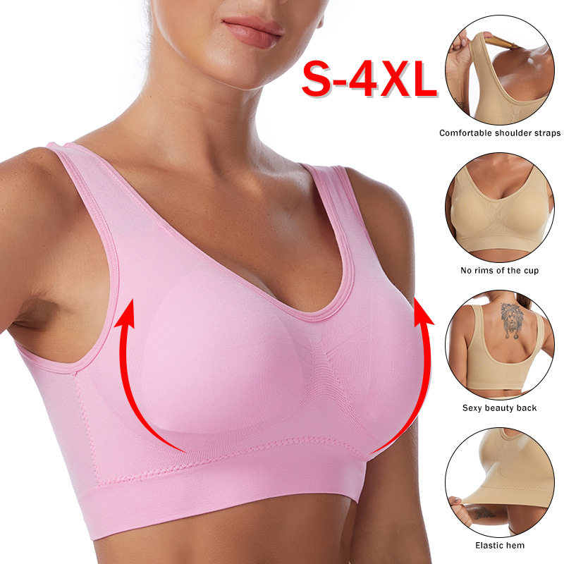 Sexy Women Bra Plus Size Seaml - Full Coverage Bra avaliação e preço