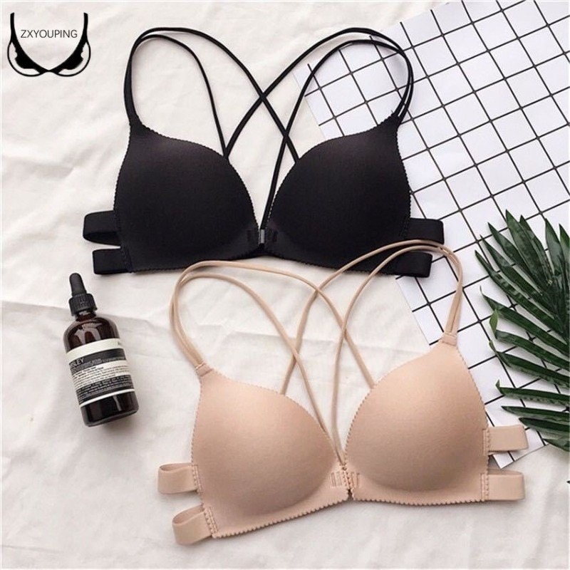 1 Piece Fashion Triangle Cup B - Wirefree Bra Comfort avaliação e preço