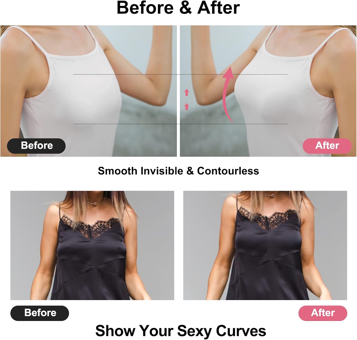 Sticky Bra Push Up Adhesive Br - Push Up Bra Silicone avaliação e preço
