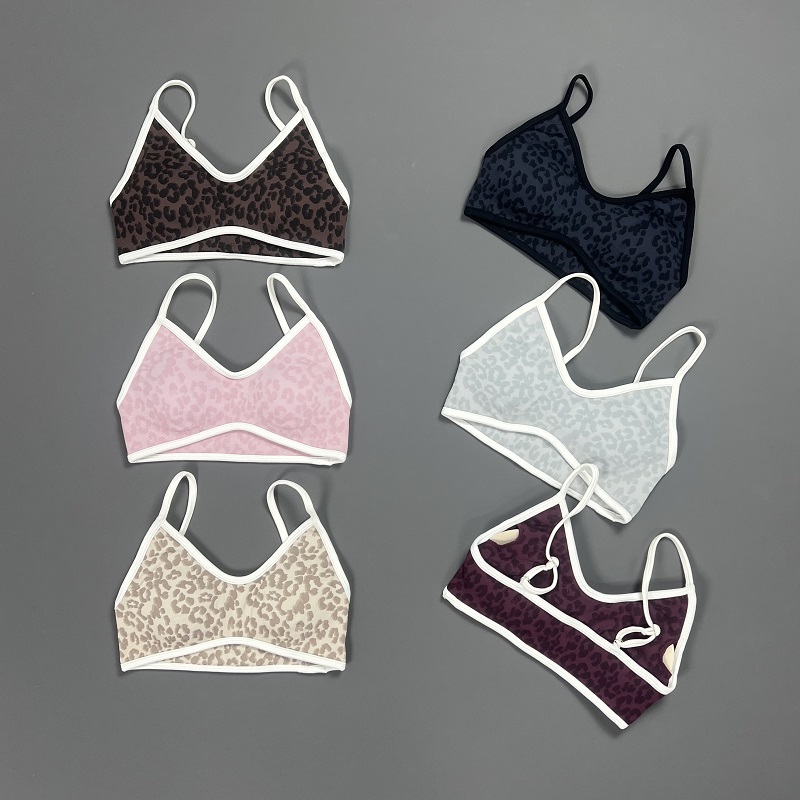 HISTELLO Sports Bra Women Leop - Sports Bra Racerback avaliação e preço
