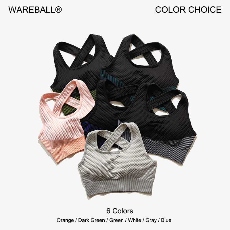 WAREBALL 6 Colors Yoga Sport B - Sports Bra Racerback avaliação e preço