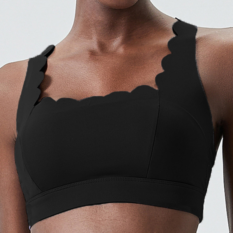 FUBEIKE Small Wave Double-Shou - Sports Bra Racerback avaliação e preço