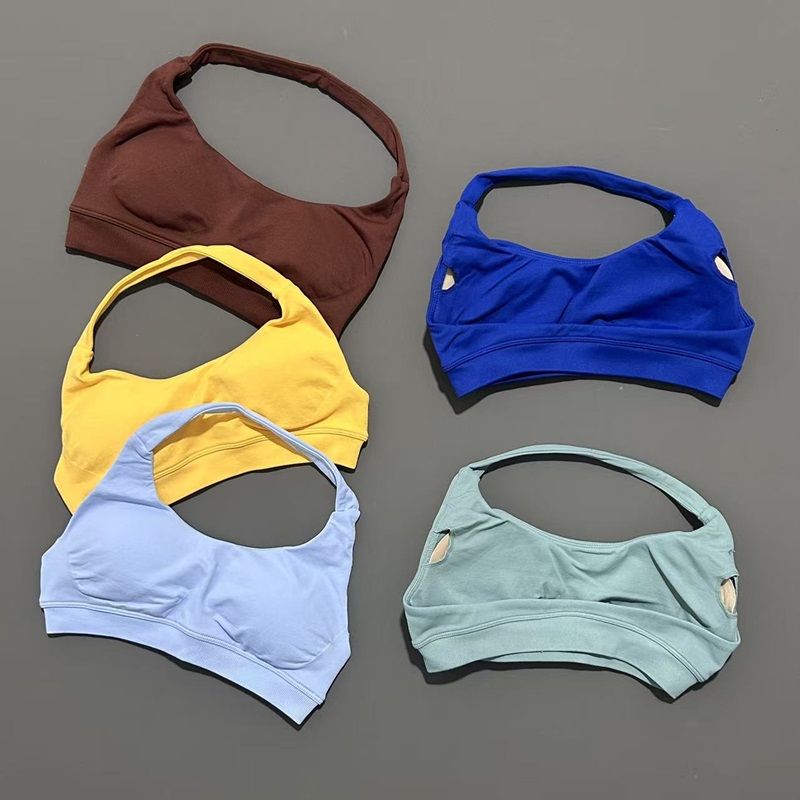 No Logo Sports Bra Women Seaml - Underwire Bra Padded avaliação e preço