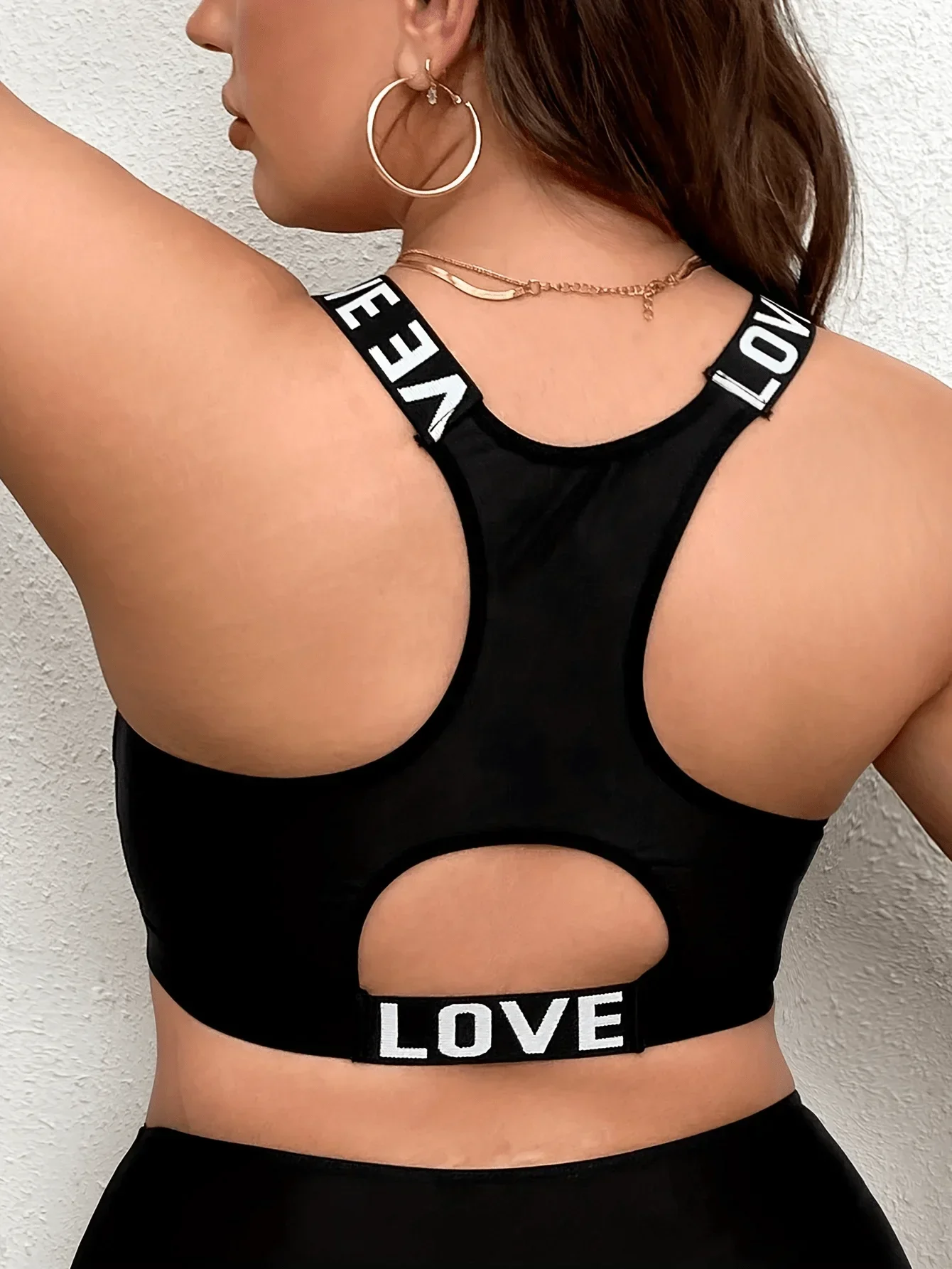 Plus Size Women Sports Bra, Bl - Full Coverage Bra avaliação e preço