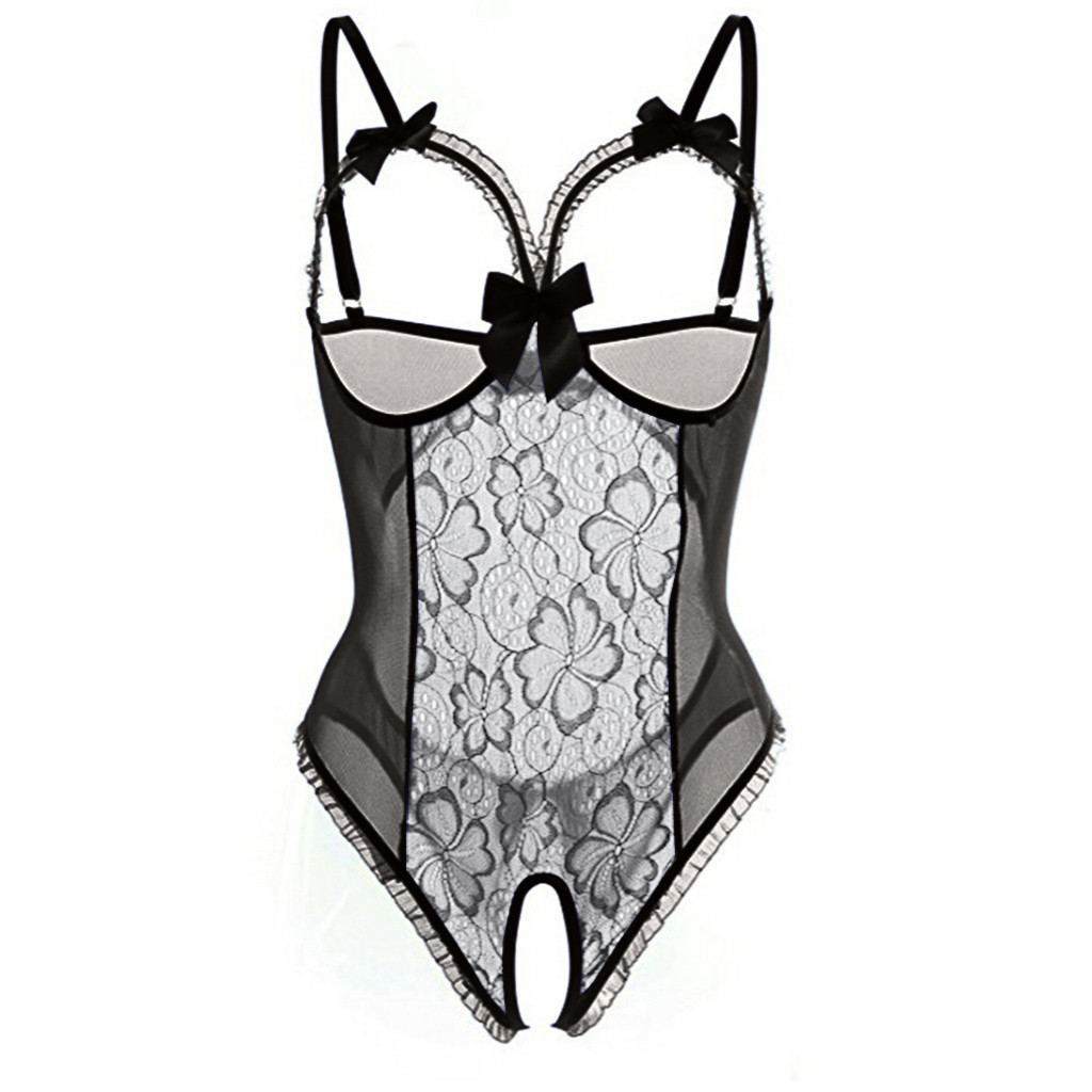 Transparent Sexy Lingerie Set  - Lace Bralette Set avaliação e preço