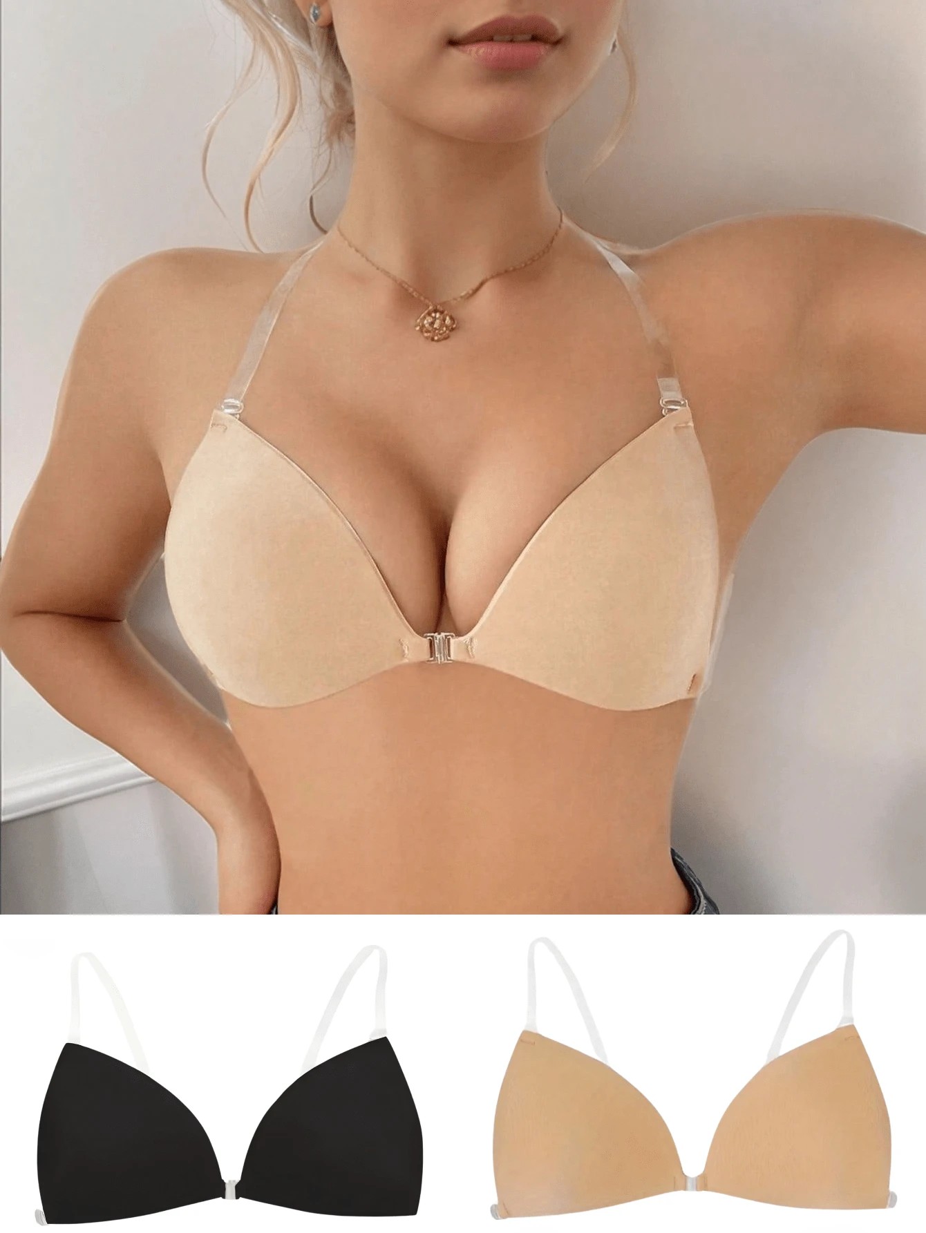 Sticky Bra for Women Backless  - Backless Bra Sticky avaliação e preço