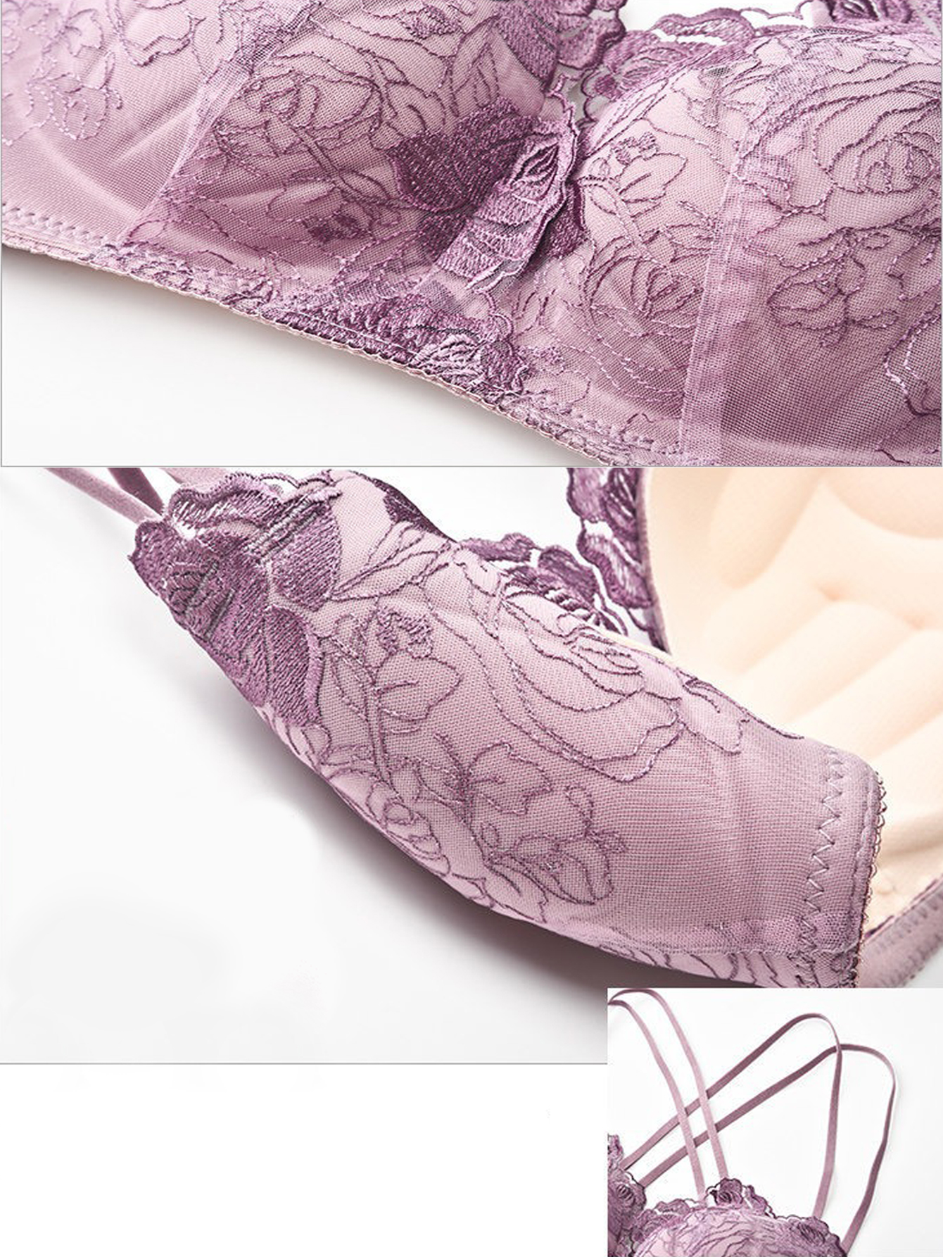 Women's Lace Push Up Bra Multi - Convertible Bra Multiway avaliação e preço