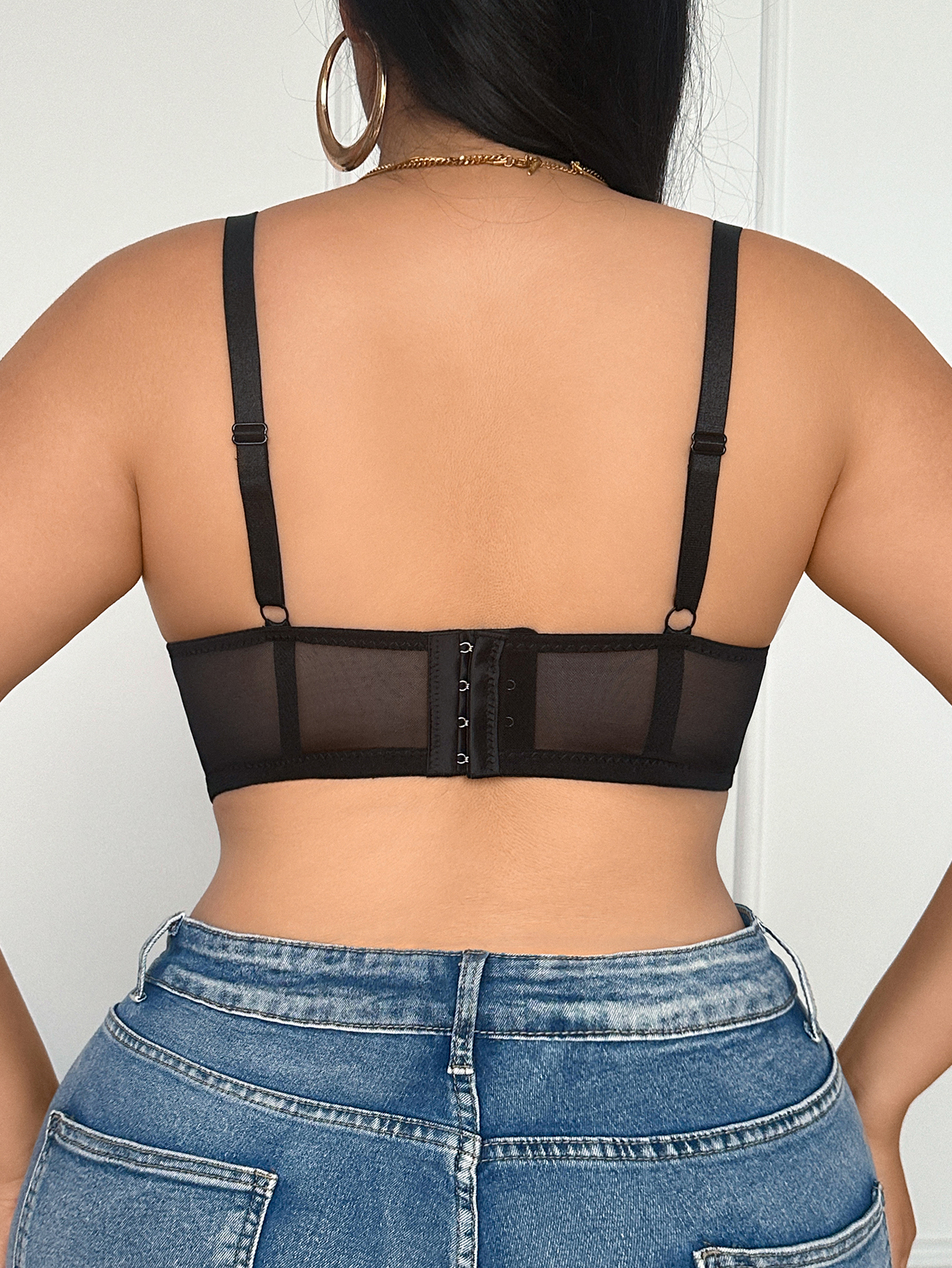 Wide Strap Plus Size Women Bra - Minimizer Bra Women avaliação e preço