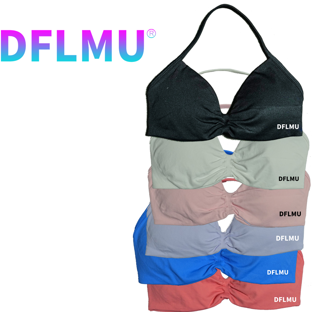 DFLMU Women Halter Sports Bra  - Minimizer Bra Women avaliação e preço