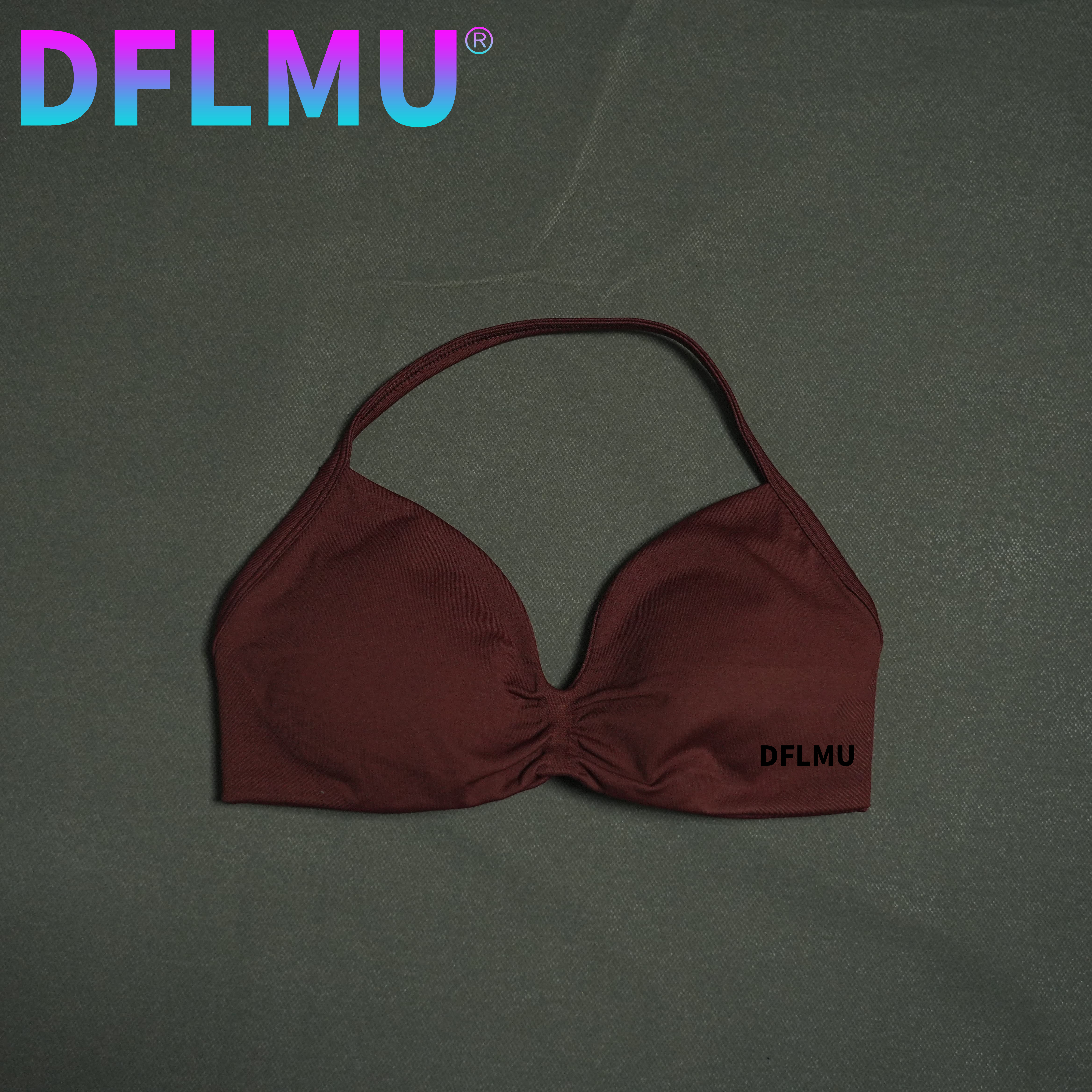 DFLMU Women Halter Sports Bra  - Minimizer Bra Women avaliação e preço
