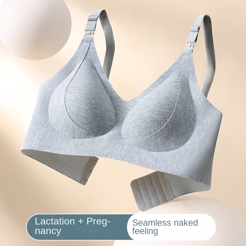 Postpartum Nursing Bra with Fr - Nursing Bra Clip avaliação e preço
