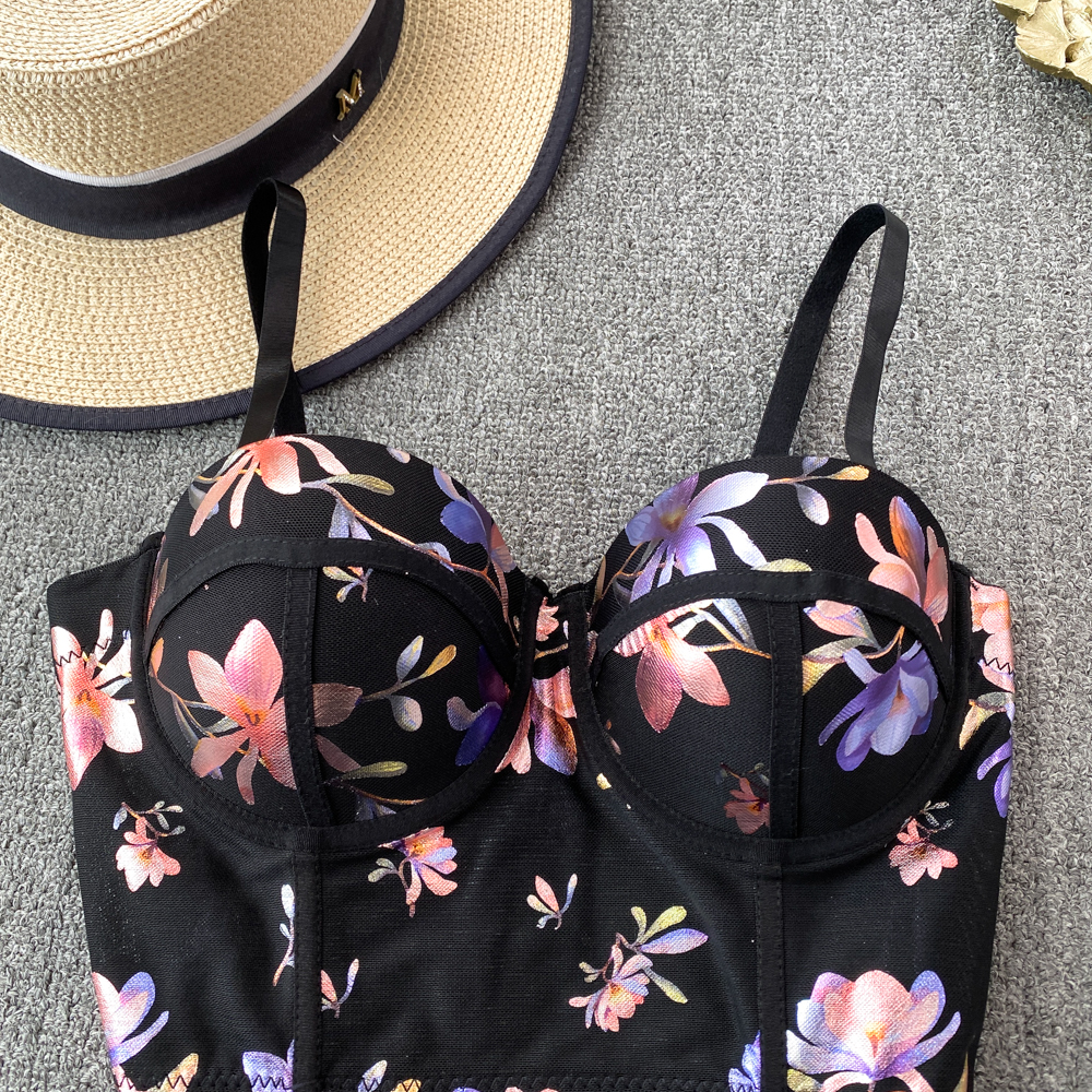 Women Sexy Floral printed Cors - Cotton Bra Everyday avaliação e preço