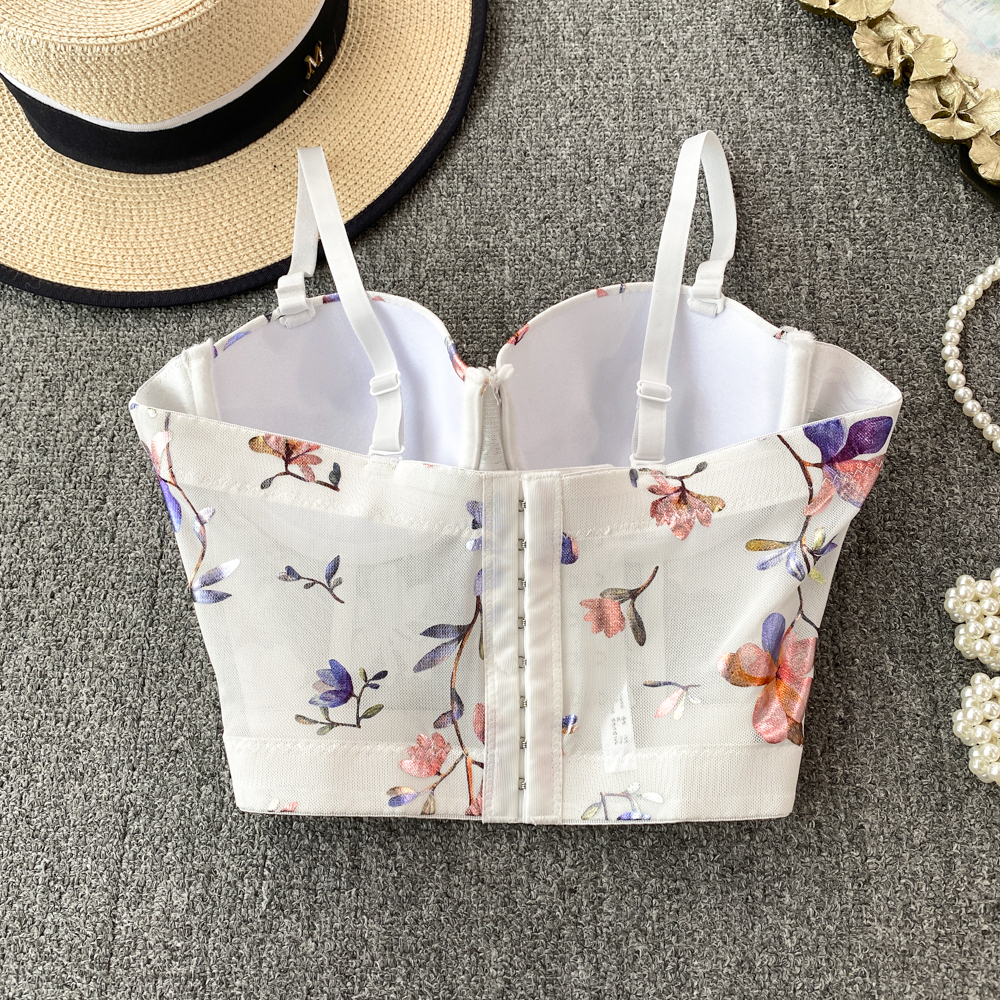 Women Sexy Floral printed Cors - Cotton Bra Everyday avaliação e preço