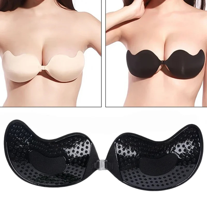 Strapless Sticky Push-Up Bra f - Backless Bra Sticky avaliação e preço