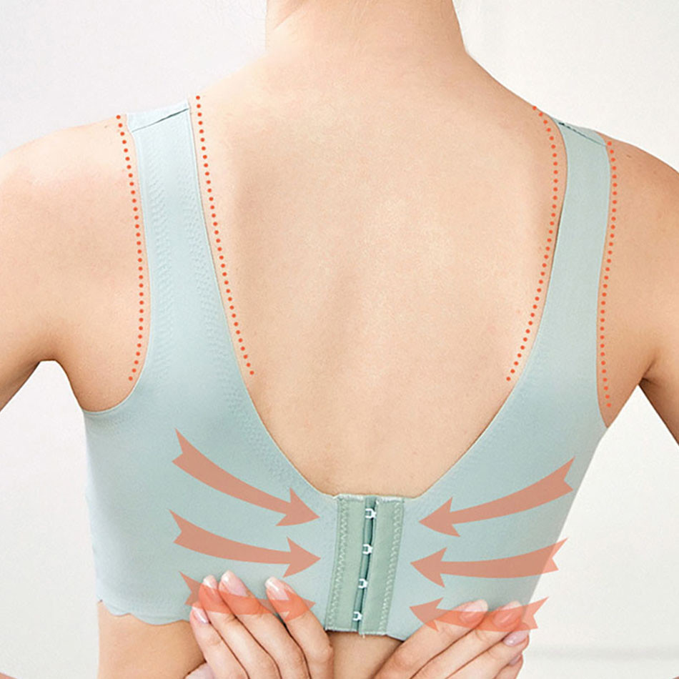Women Solid Color Fixed Should - Nursing Bra Clip avaliação e preço