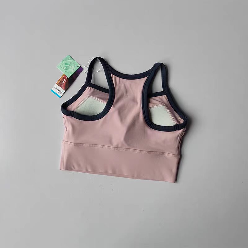 Women Color Block Sports Bra w - Minimizer Bra Women avaliação e preço