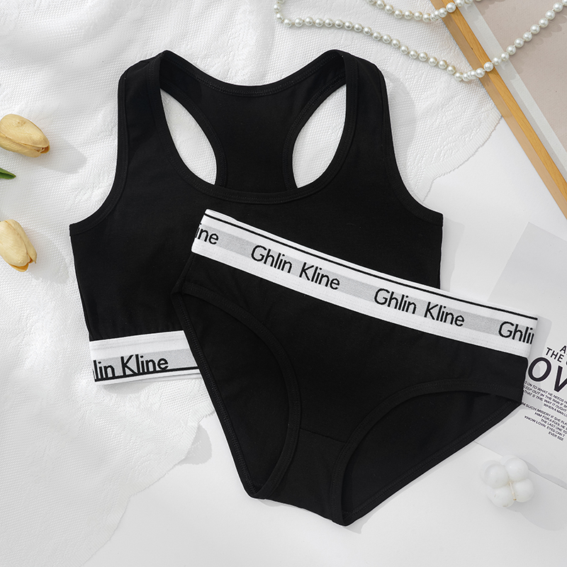 2PCS Ghlin Kline Underwear wit - Cotton Bra Everyday avaliação e preço