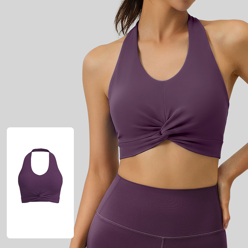 New Women Halter Neck Sports B - Minimizer Bra Women avaliação e preço