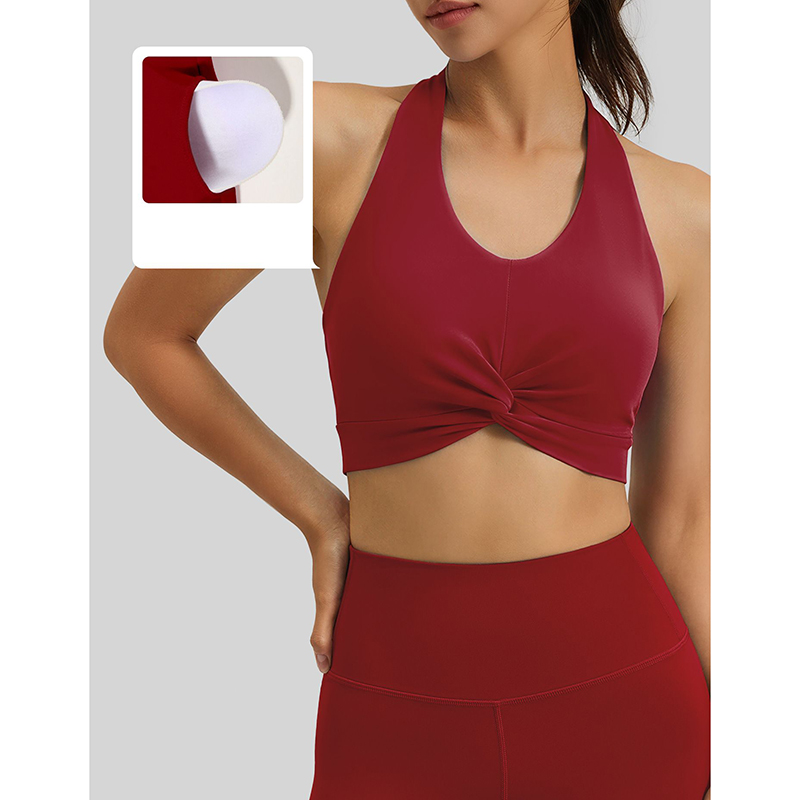 New Women Halter Neck Sports B - Minimizer Bra Women avaliação e preço