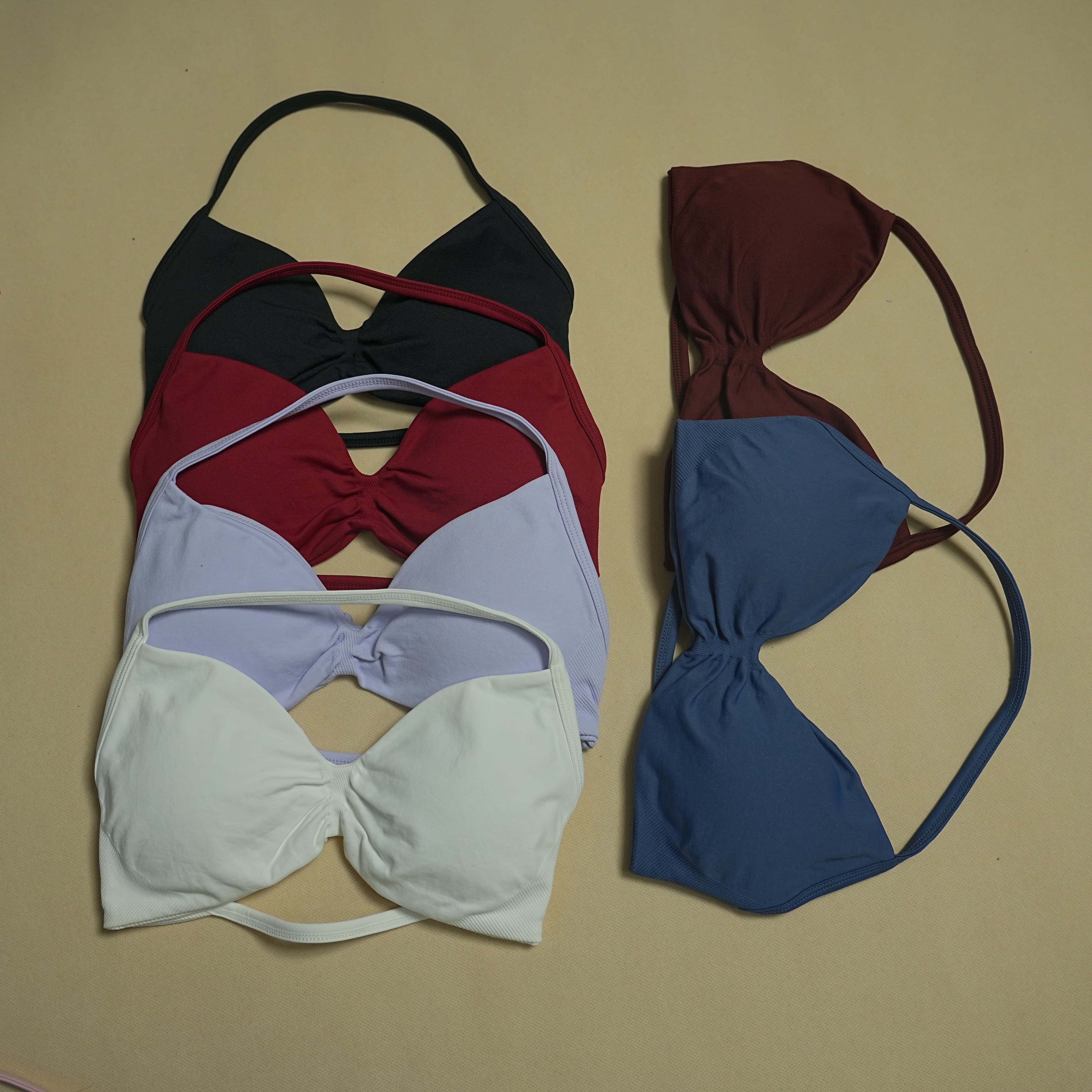 Women's Backless Sports Bra, H - Sports Bra Racerback avaliação e preço