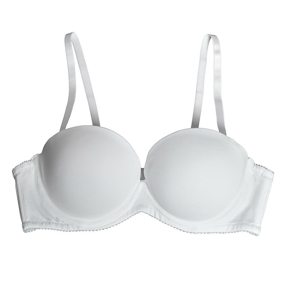 New Solid Women Bra Plus Size  - Convertible Bra Multiway avaliação e preço