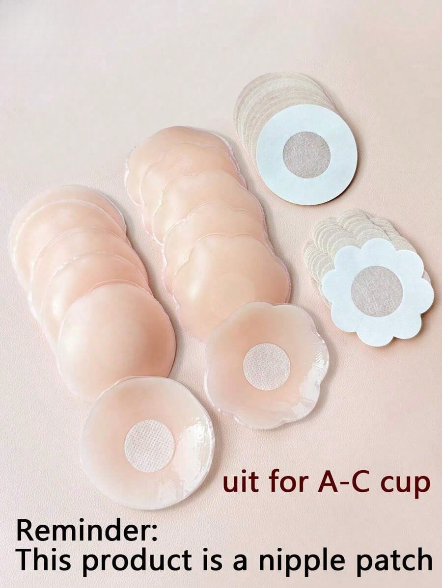 2Pcs Of Packaged Breast Sticke - Push Up Bra Silicone avaliação e preço