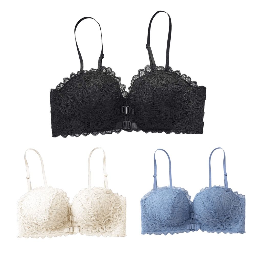 Comfortable Deep V Front Butto - Wirefree Bra Comfort avaliação e preço