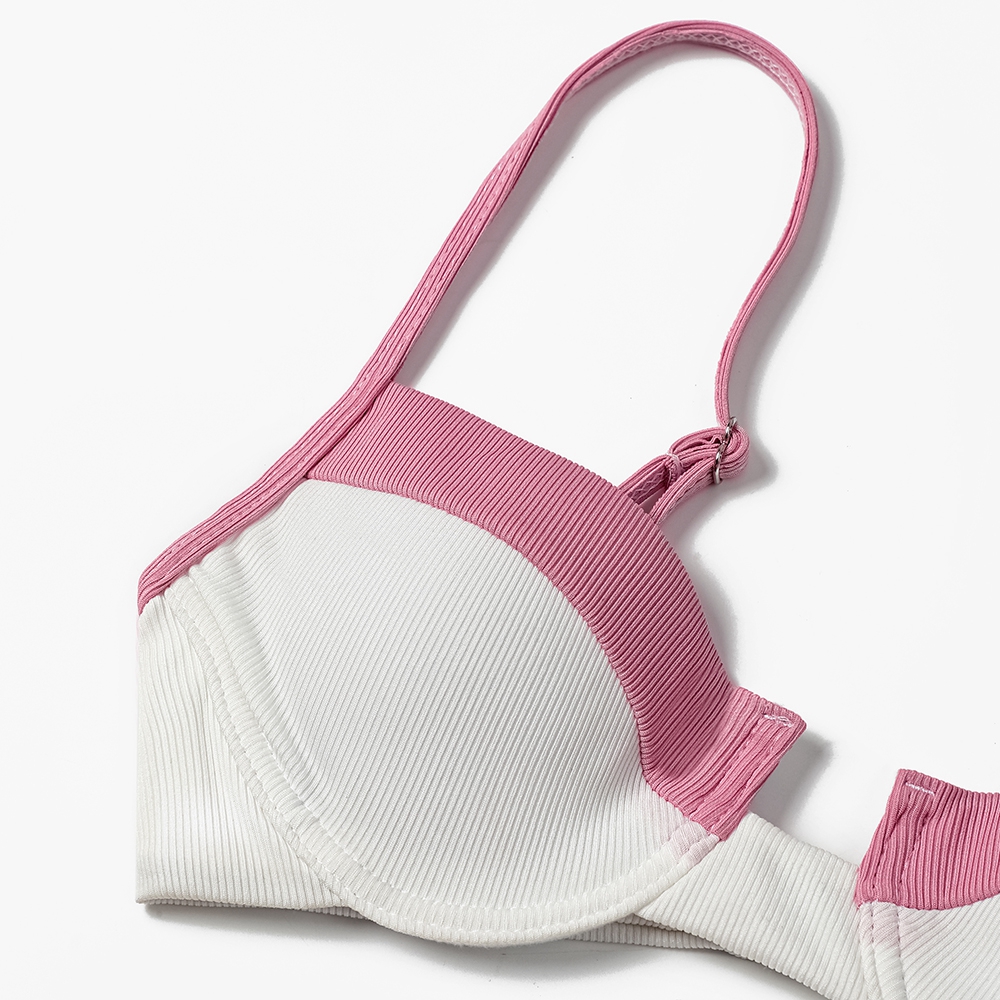 ZTVitality Ribbed Splicing Sex - Underwire Bra Padded avaliação e preço