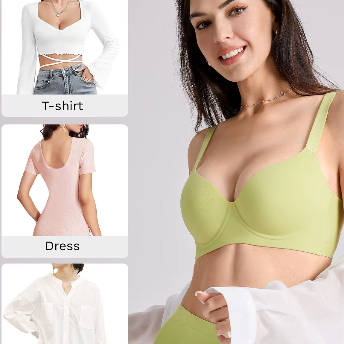 New Women Beautiful Sexy Every - Convertible Bra Multiway avaliação e preço