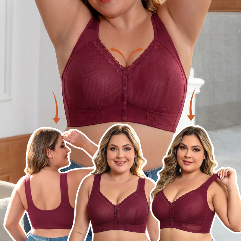 1XL to 7XL Plus Size Front Clo - Full Coverage Bra avaliação e preço