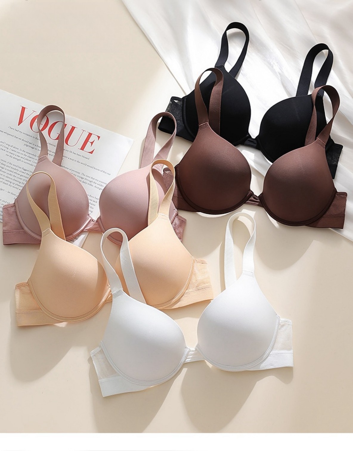 2025 Women's Plus Size Push Up - Demi Bra Balconette avaliação e preço
