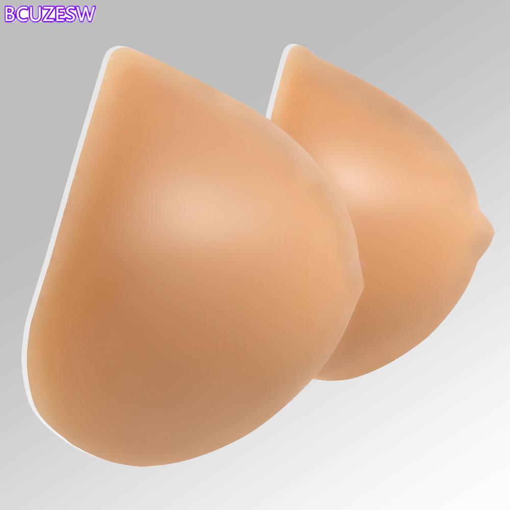 1PC Medical Silicone Breast Fo - Mastectomy Bra Pocket avaliação e preço