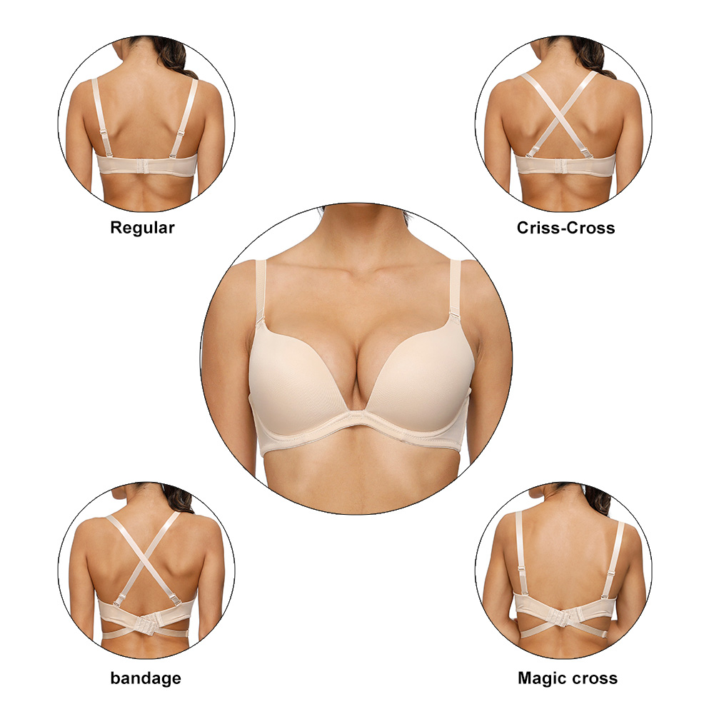 Vgplay Plunge Women Bra Light  - Convertible Bra Multiway avaliação e preço