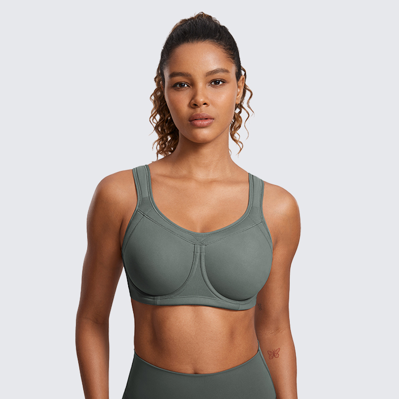 SYROKAN Women Sports bras High - Full Coverage Bra avaliação e preço