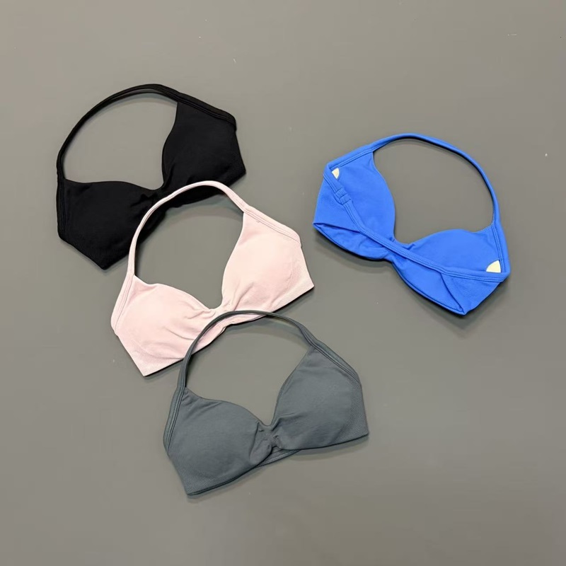 Women Halter Sports Bra V-Neck - Sports Bra Racerback avaliação e preço