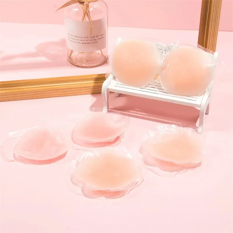 Reusable Women Breast Petals L - Strapless Bra Adhesive avaliação e preço