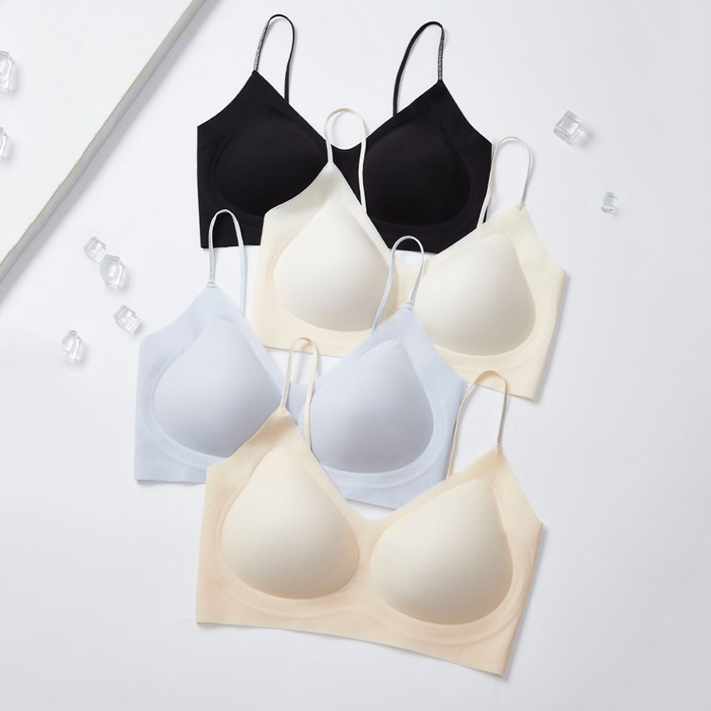 Simple Shockproof Wireless Dee - Plunge Bra Push Up avaliação e preço