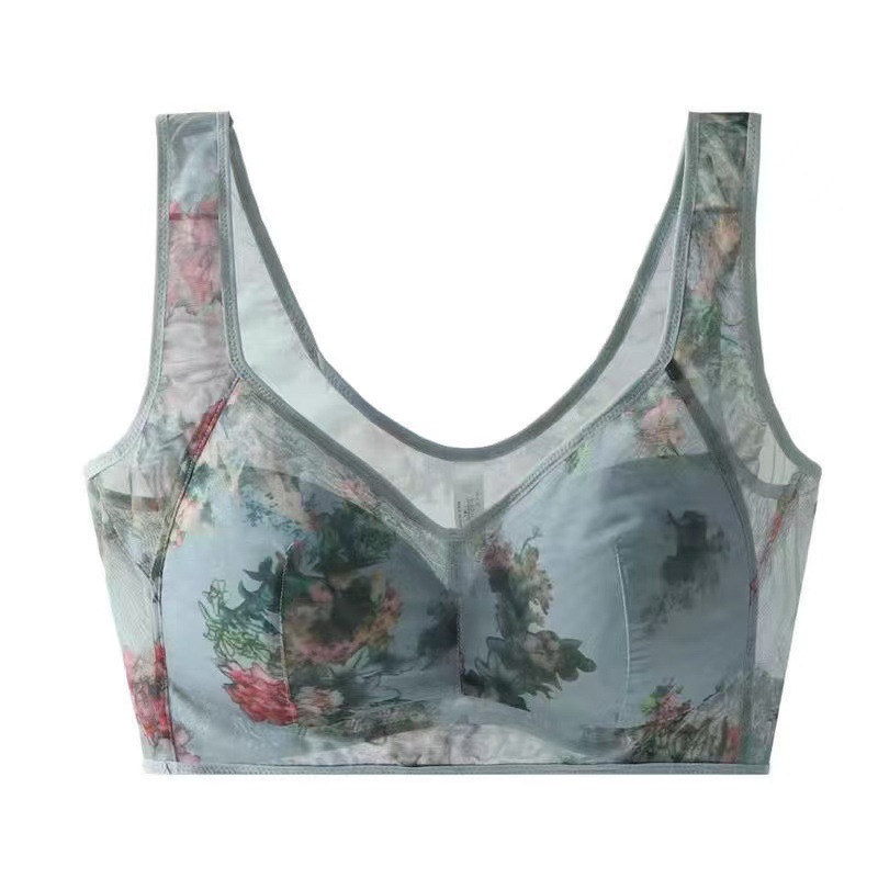 Women's Ice Silk Non-Padded Wi - Full Coverage Bra avaliação e preço
