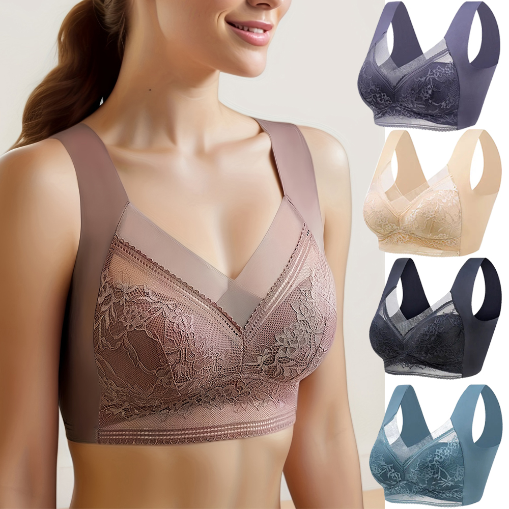 L-6L Women Large Bra Push Up I - Full Coverage Bra avaliação e preço
