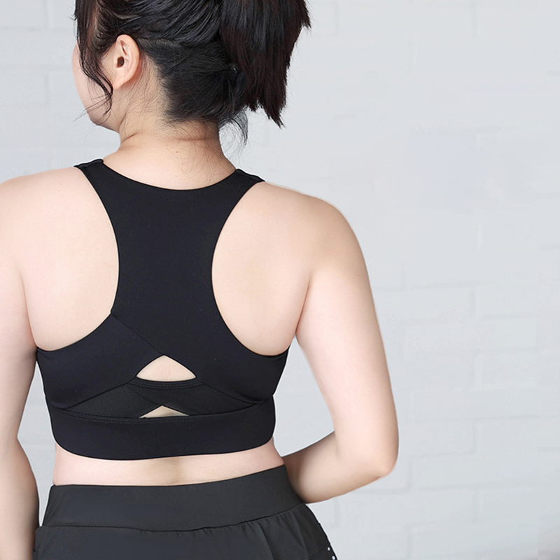 Plus Size Sports Top Woman Gym - Full Coverage Bra avaliação e preço