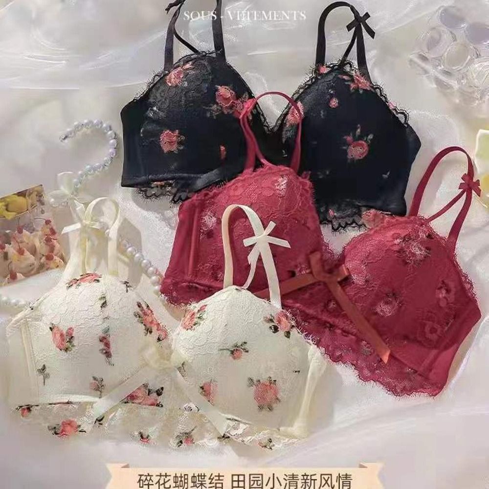 New Adjustable Steel Ring Bra  - Cotton Bra Everyday avaliação e preço