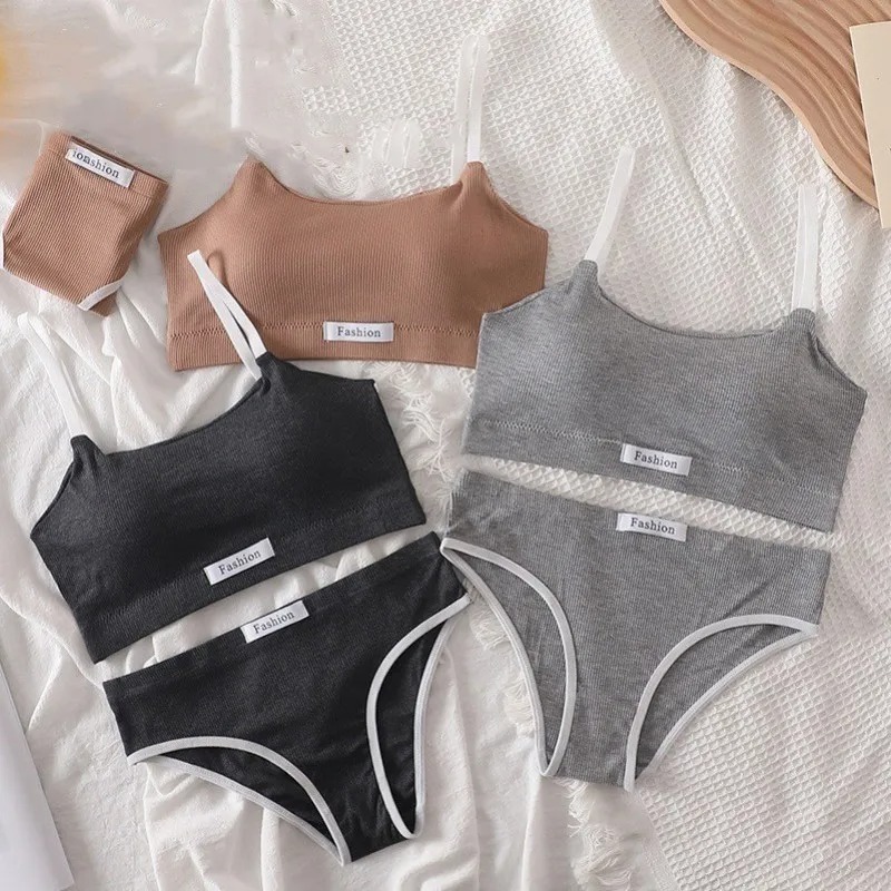 Women Cotton Seamless Bras Set - Cotton Bra Everyday avaliação e preço