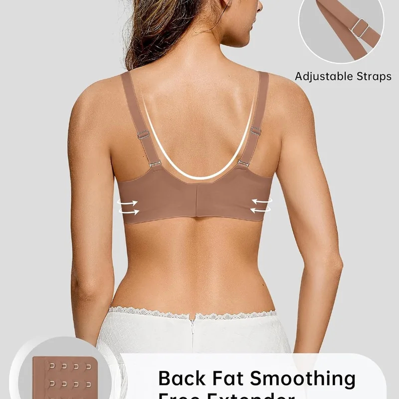Women’s Wireless Bras Scallope - Wirefree Bra Comfort avaliação e preço