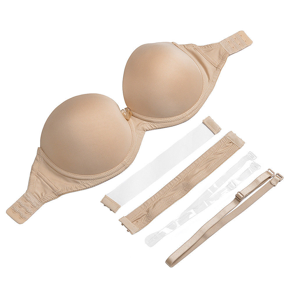 Nude Black White Invisible Cle - Convertible Bra Multiway avaliação e preço
