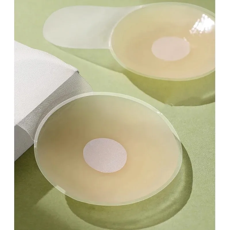 1Pairs Silicone Nipple Cover L - Push Up Bra Silicone avaliação e preço