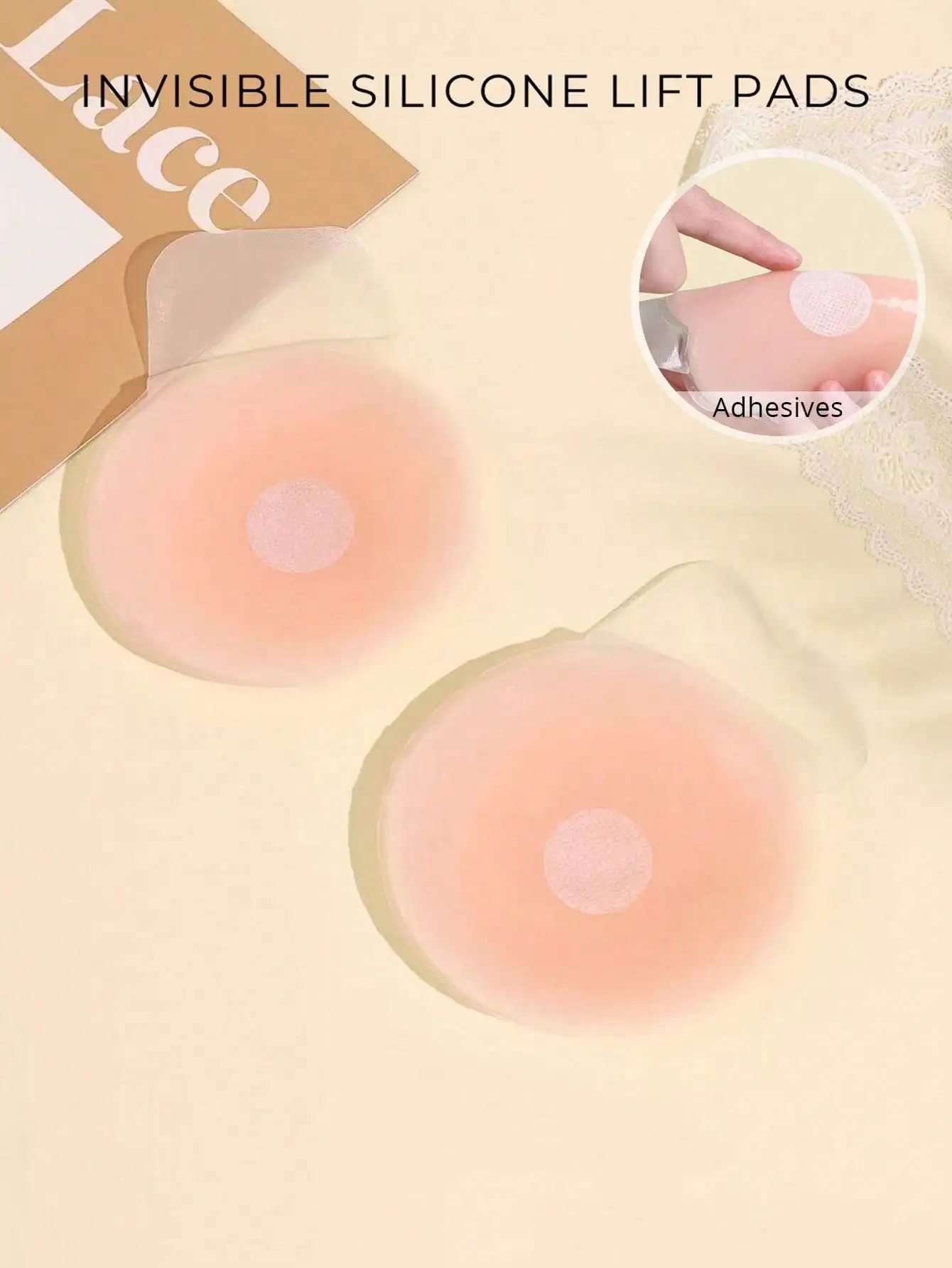 1 Pair Women's Silicone Breast - Push Up Bra Silicone avaliação e preço